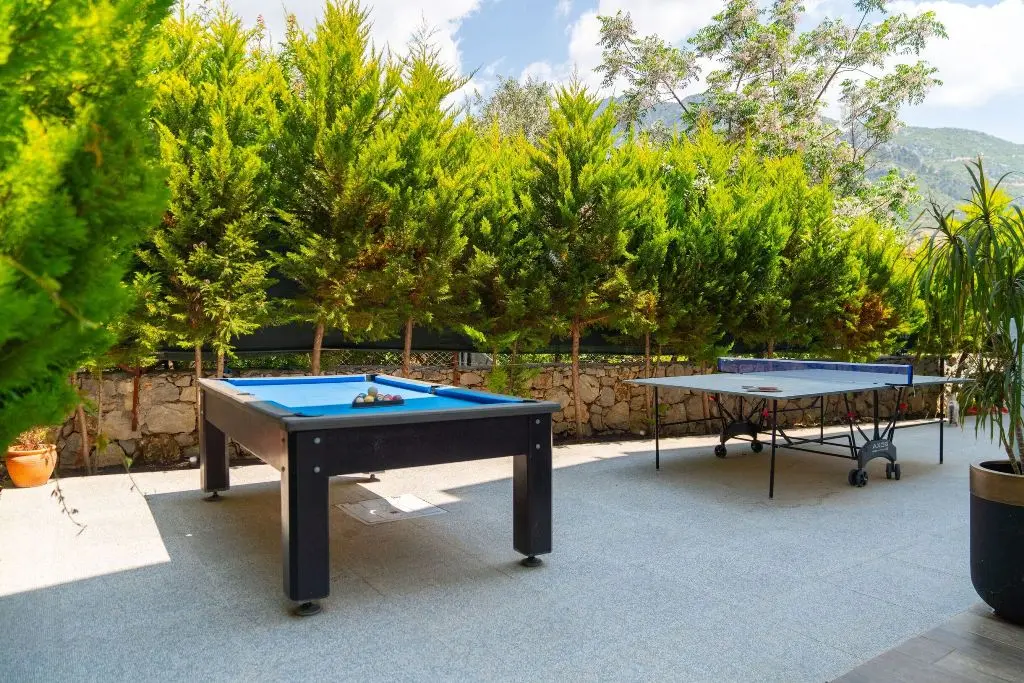 Garden area